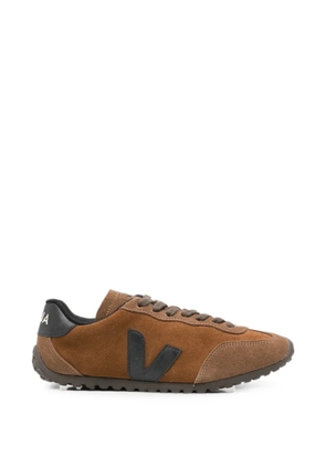VEJA GT V-logo suede sneakers - Brown