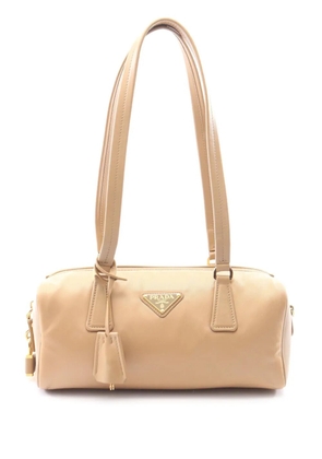 Prada Pre-Owned 2013-2026 Medium Re-Nylon shoulder bag - Neutrals