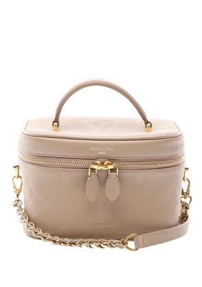 Louis Vuitton Pre-Owned 2021-2026 Monogram Giant Empreinte PM vanity bag - Neutrals