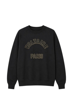 Zadig&Voltaire Sunca logo-embroidered sweatshirt - Black