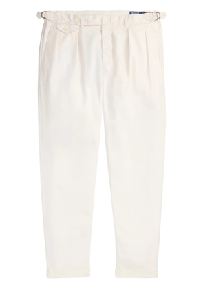 Polo Ralph Lauren tapered twill trousers - White