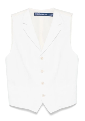 Polo Ralph Lauren linen waistcoat - White
