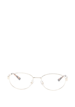 Ray-Ban oval-frame glasses - Gold
