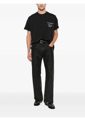 COLE BUXTON logo-print T-shirt - Black