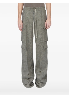 Rick Owens Cargobelas wool trousers - Grey