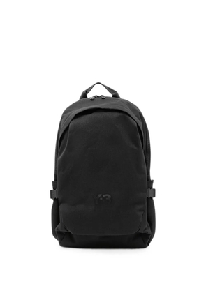 Y-3 logo-print backpack - Black