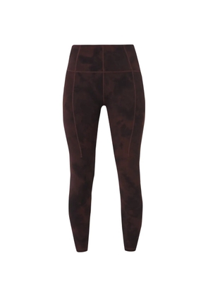Sweaty Betty tie-dye yoga leggings - Brown