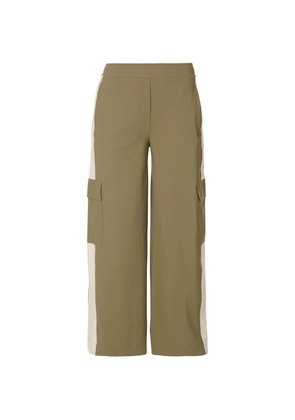 Sweaty Betty Explorer side-stripe cargo pants - Green