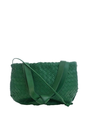 Bottega Veneta Pre-Owned 2012-2026 Small Nappa Intrecciato Bulb satchel - Green