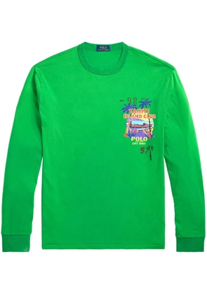 Polo Ralph Lauren graphic-print T-shirt - Green