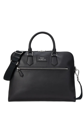 Polo Ralph Lauren leather briefcase - Black