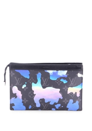 Louis Vuitton Pre-Owned Gaston Wearable Wallet Sunrise Monogram Eclipse Canvas crossbody bag - Black