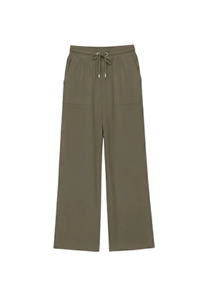OFLAB drawstring wide-leg track pants - Green
