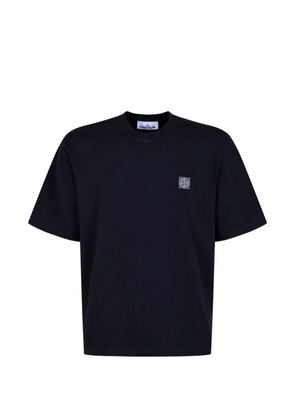 Stone Island 2100030 logo-patch T-shirt - Blue