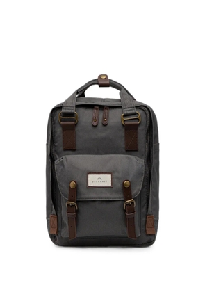 Doughnut Macaroon buckled backpack - Grey