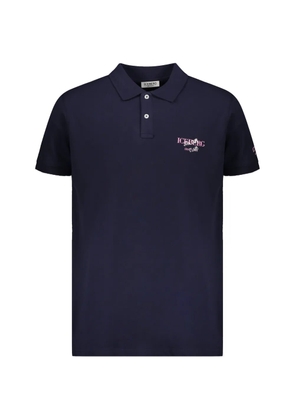 Iceberg logo-print polo shirt - Blue