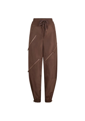 Monse double-waistband trousers - Brown