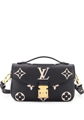 Louis Vuitton Pre-Owned Pochette Metis Bicolor Monogram Empreinte Giant East West shoulder bag - Black