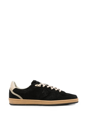 Philippe Model Paris Pgal Low logo-patch panelled sneakers - Black