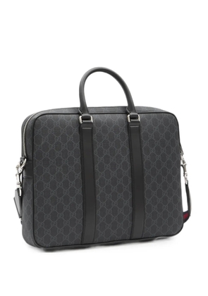 Gucci GG Supreme briefcase - Black