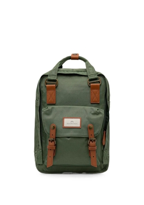 Doughnut Macaroon buckled backpack - Green