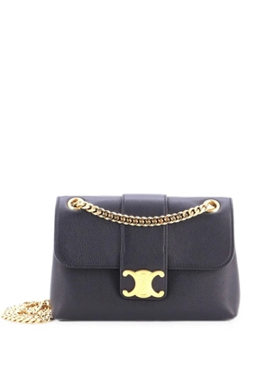 Celine Pre-Owned Victoire Flap Leather Teen shoulder bag - Black