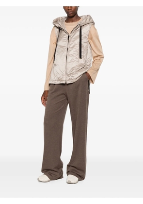 Max Mara The Cube hooded gilet - Brown