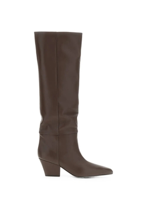 Paris Texas Jane pointed-toe boots - Brown