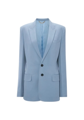 Victoria Beckham peak-lapel single-breasted jacket - Blue