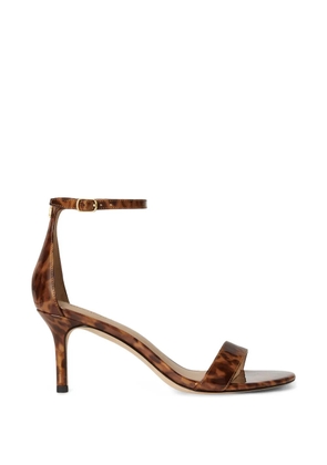 Lauren Ralph Lauren Allie tortoiseshell-print sandals - Brown