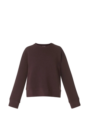 Sweaty Betty Peaceful ribbed-knit sweatshirt - Brown