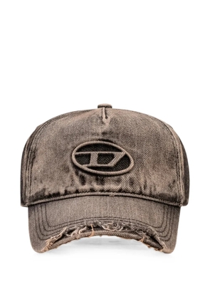 Diesel Oval D baseball cap - Grey