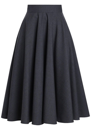 Dolce & Gabbana pleated midi skirt - Grey