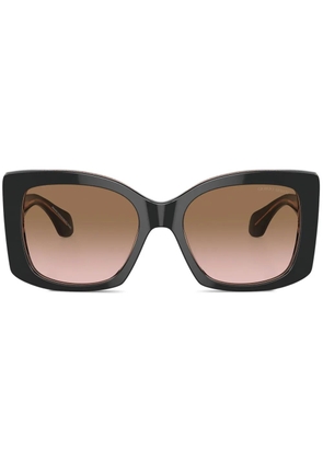 Giorgio Armani oversize-frame sunglasses - Black