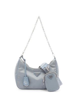Prada Pre-Owned Re-Edition 2005 chain shoulder bag - Blue