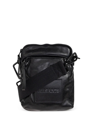 AllSaints Falcon leather messenger bag - Black