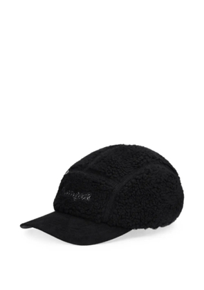 Kangol Script Faux Sherpa cap - Black