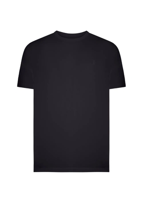 JW Anderson Anchor-embroidered T-shirt - Black