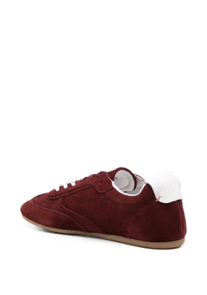 ALOHAS suede lace-up fastening sneakers - Red