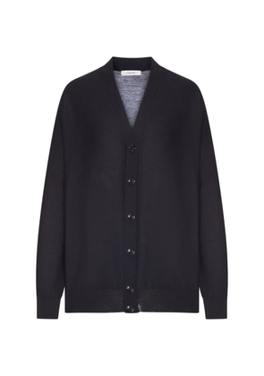 LEMAIRE relaxed twisted cardigan - Black