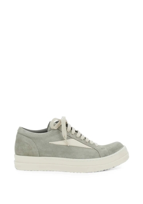 Rick Owens suede low-top sneakers - Grey