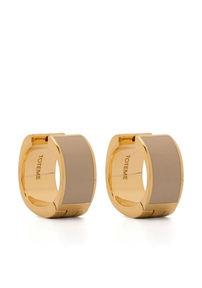 TOTEME Signature hoops - Gold