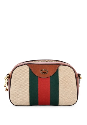 Gucci Pre-Owned Camera Bag Vintage Web Canvas crossbody bag - Brown
