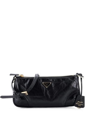 Prada Pre-Owned Re-Edition 2002 Leather shoulder bag - Black