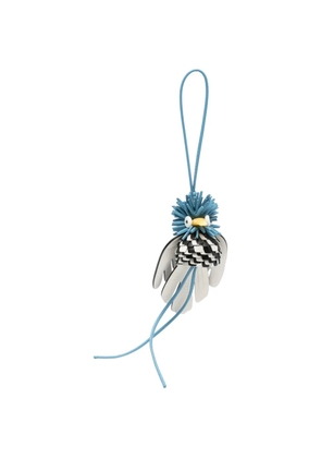 LOEWE Hoopoe Bird charm - Blue
