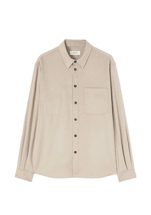 RETORI rope-detail shirt jacket - Neutrals