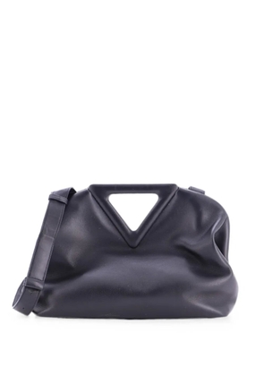 Bottega Veneta Pre-Owned Point Leather Medium shoulder bag - Black