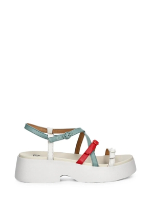 Camper Twins buckle-fastening sandals - White