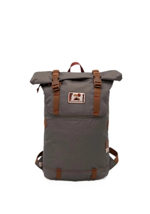 Doughnut roll-top buckle-fastening backpack - Grey
