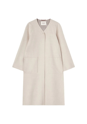 RETORI patch-pocket coat - Neutrals